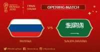 السعودية تفتتح كأس العالم بلقاء روسيا