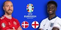 طاقم تحكيم مباراة إنجلترا أمام الدنمارك في اليورو