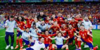 فيديو: فرحة جمهور إسبانيا في برشلونة لحظة نهاية مباراة فرنسا