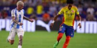 فيديو: هدف الأرجنتين الأول أمام كولومبيا