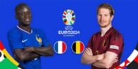معلقي مباراة بلجيكا أمام فرنسا في اليورو