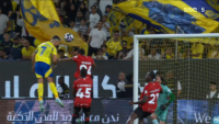 إحصائيات الشوط الأول بين النصر والرائد