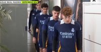 ريال مدريد في طريقه لملعب رايو فاليكانو قبل لقاء الفريقين