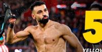 مفارقة في البطاقات الصفراء التي نالها محمد صلاح في الدوري الانجليزي الممتاز